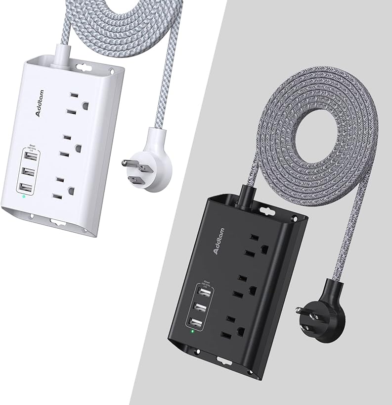 Addtam Certificate Extension Outlets Braided White+ Black